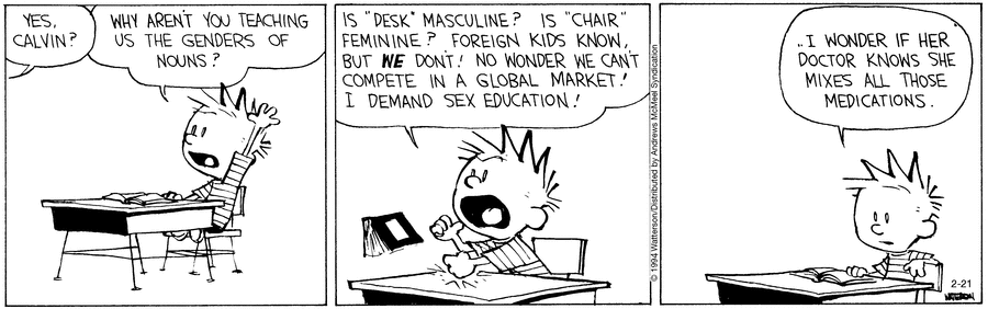 Calvin and Hobbes