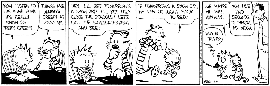 Calvin and Hobbes