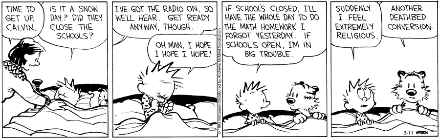 Calvin and Hobbes