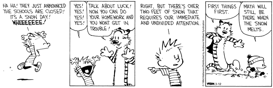 Calvin and Hobbes