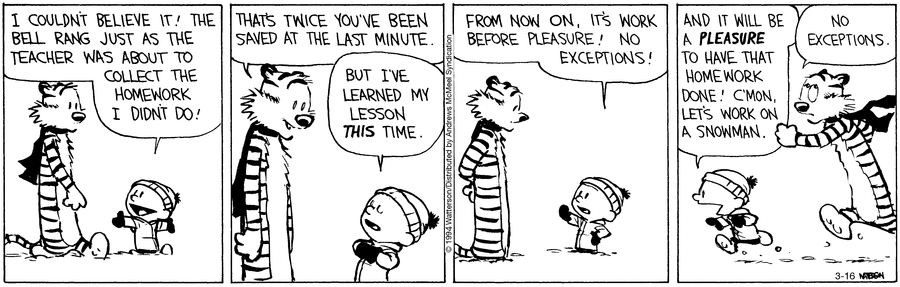 Calvin and Hobbes