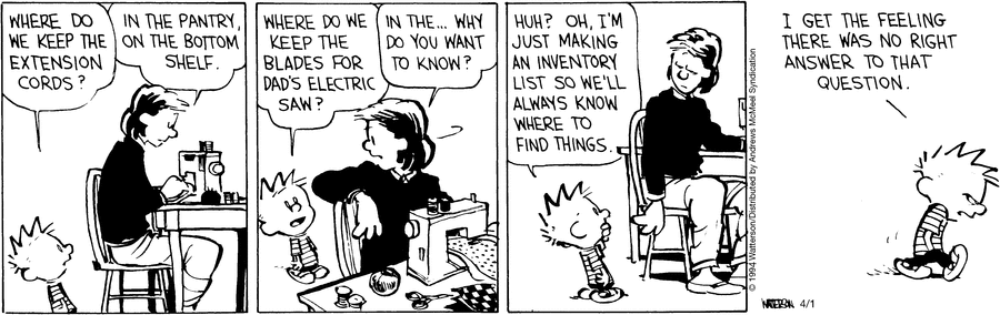 Calvin and Hobbes