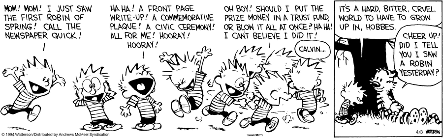 Calvin and Hobbes