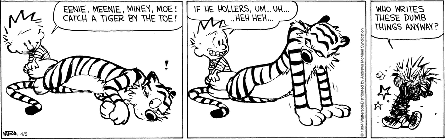 Calvin and Hobbes