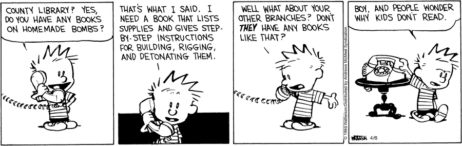 Calvin and Hobbes