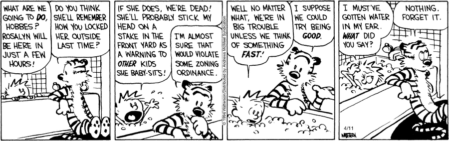 Calvin and Hobbes