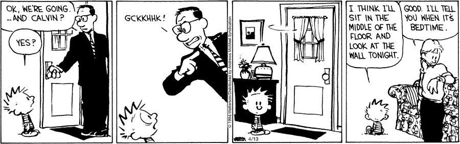 Calvin and Hobbes