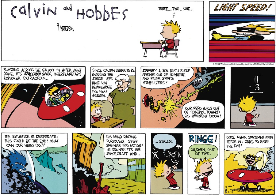 Calvin and Hobbes