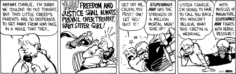 Calvin and Hobbes