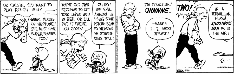 Calvin and Hobbes