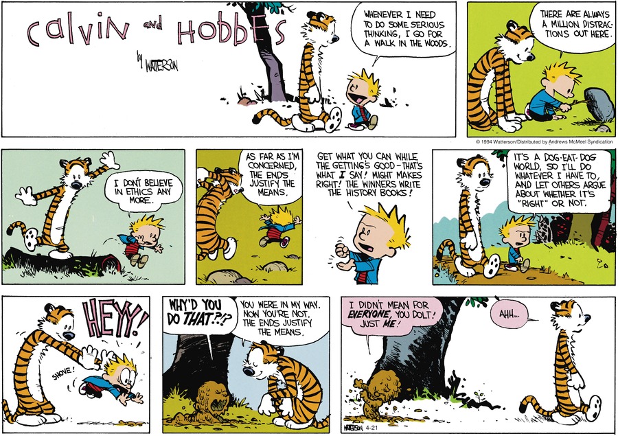 Calvin and Hobbes