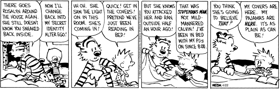 Calvin and Hobbes