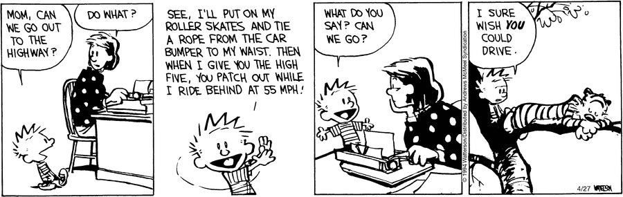 Calvin and Hobbes
