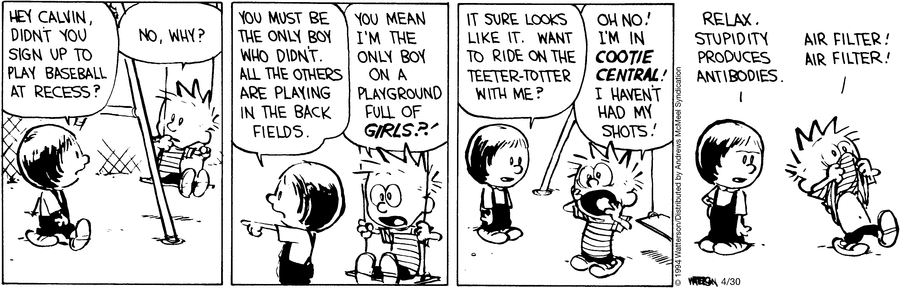 Calvin and Hobbes