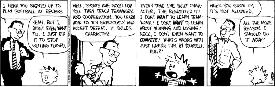 Calvin and Hobbes