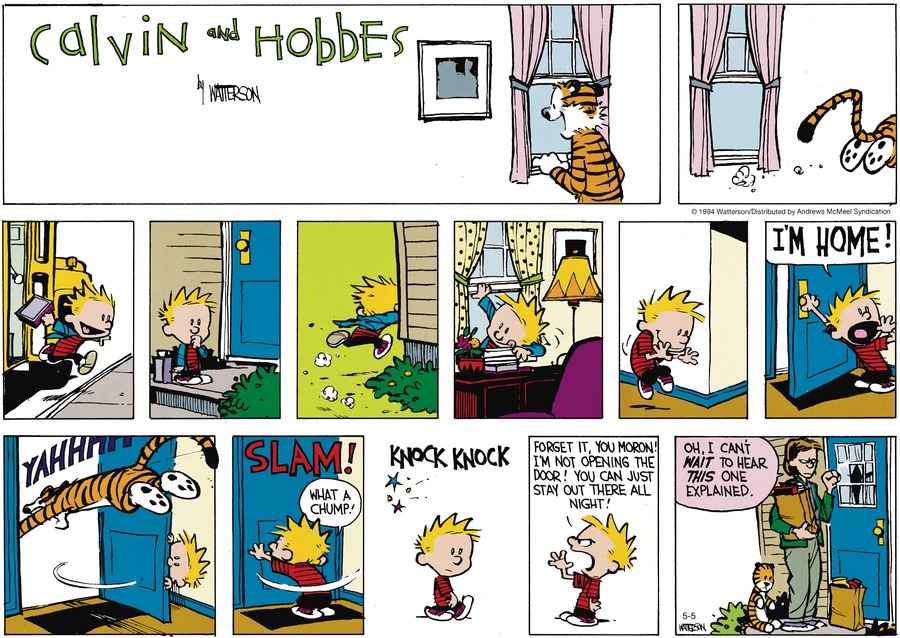 Calvin and Hobbes