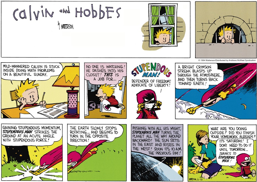 Calvin and Hobbes