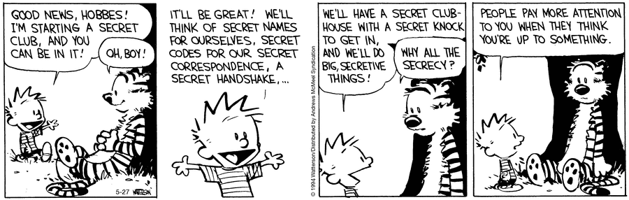 Calvin and Hobbes