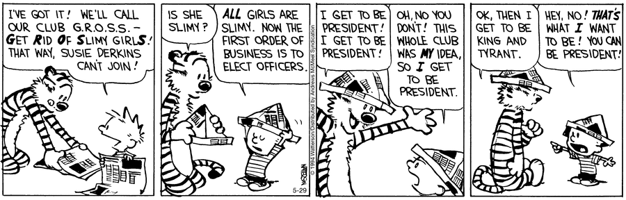 Calvin and Hobbes