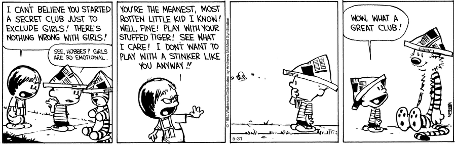 Calvin and Hobbes