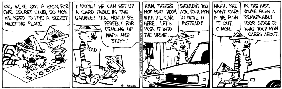 Calvin and Hobbes