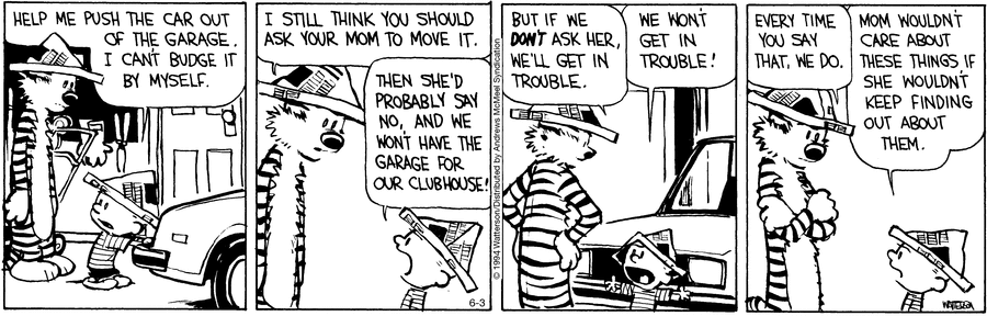 Calvin and Hobbes