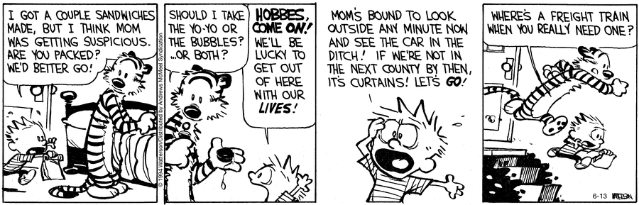 Calvin and Hobbes