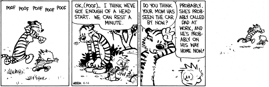 Calvin and Hobbes