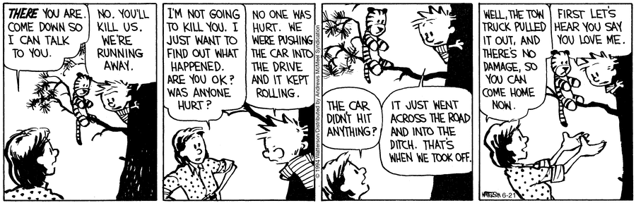 Calvin and Hobbes