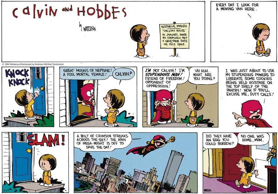 Calvin and Hobbes