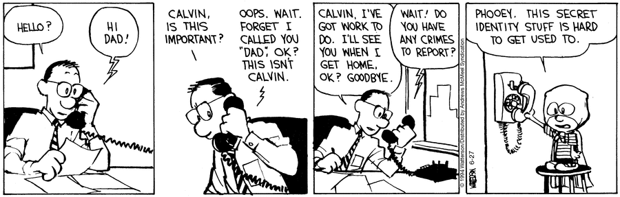 Calvin and Hobbes