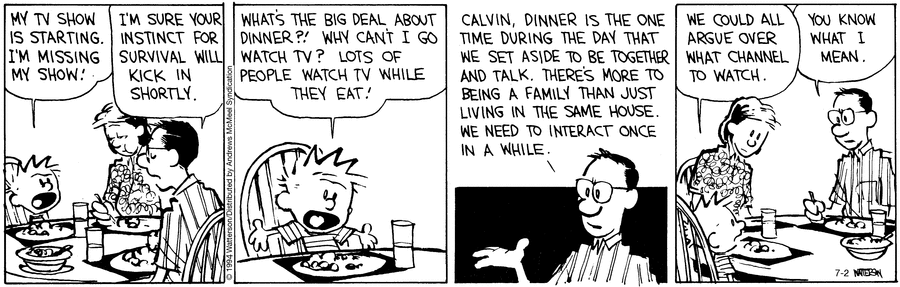 Calvin and Hobbes