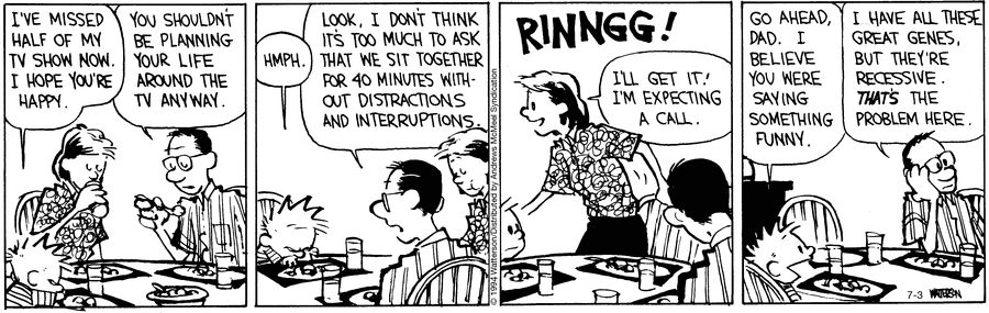 Calvin and Hobbes