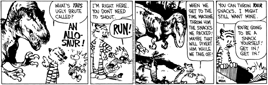 Calvin and Hobbes