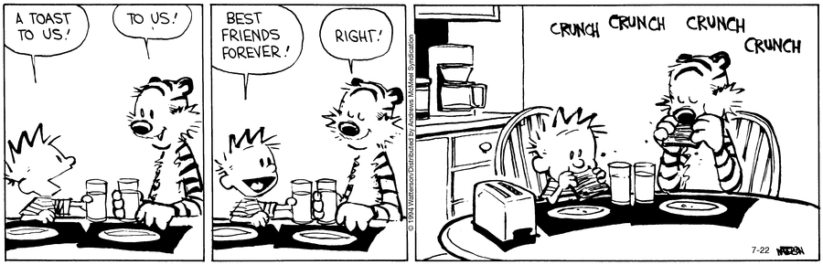 Calvin and Hobbes