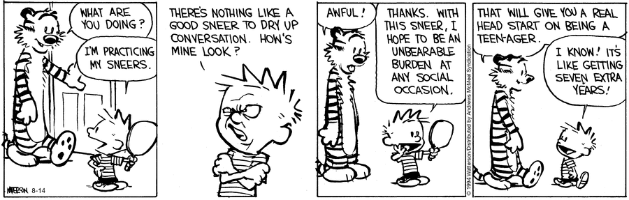 Calvin and Hobbes