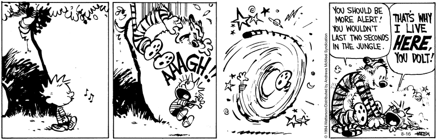 Calvin and Hobbes