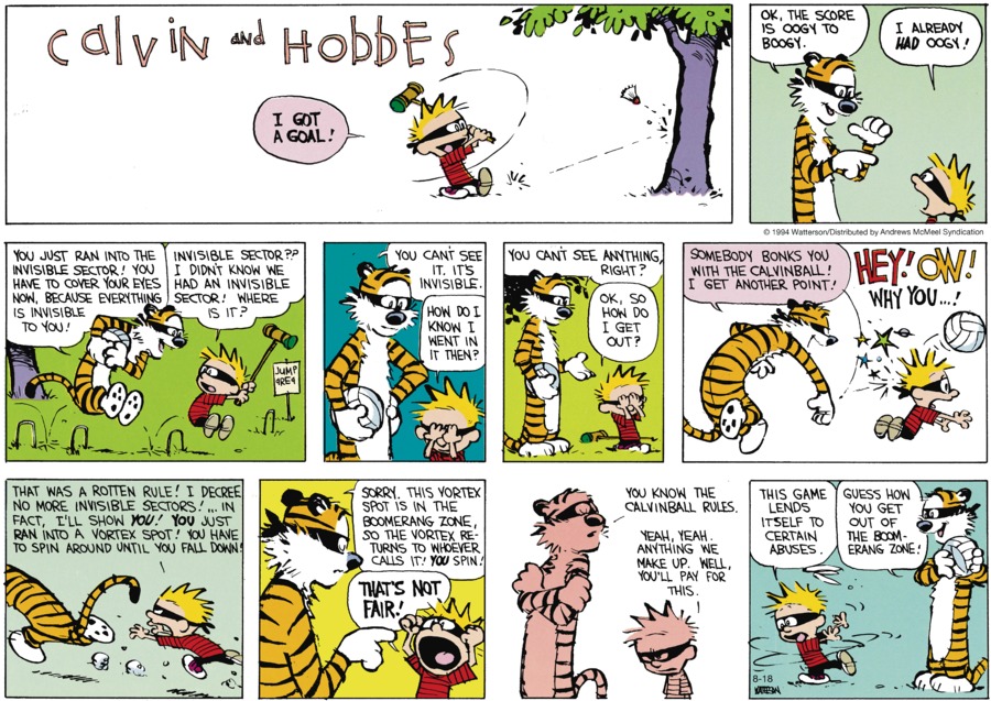 Calvin and Hobbes