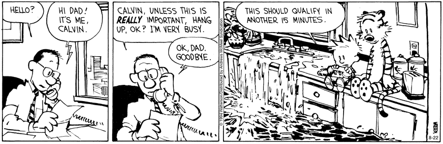 Calvin and Hobbes