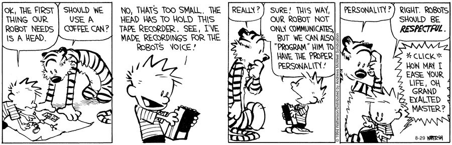 Calvin and Hobbes