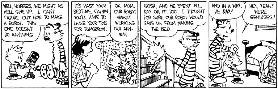 Calvin and Hobbes