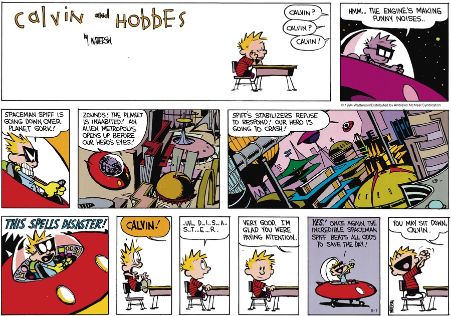 Calvin and Hobbes