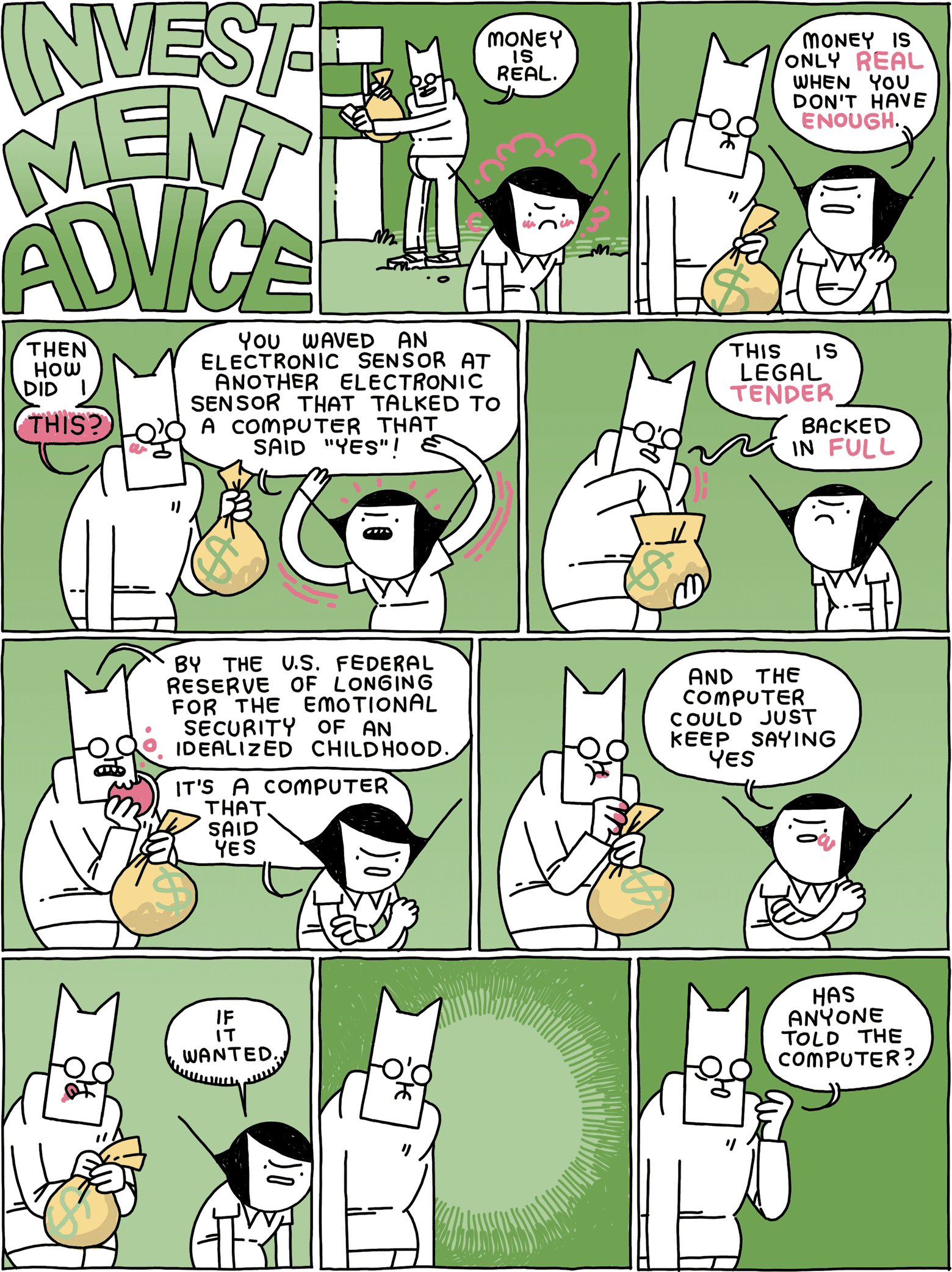 Cat and Girl