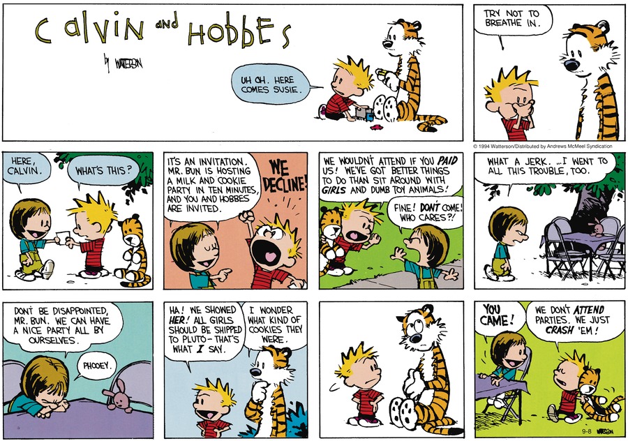 Calvin and Hobbes