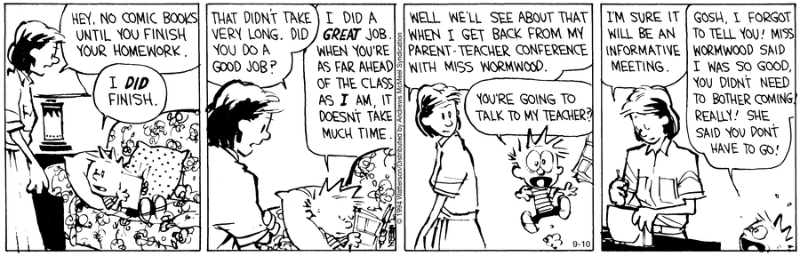 Calvin and Hobbes