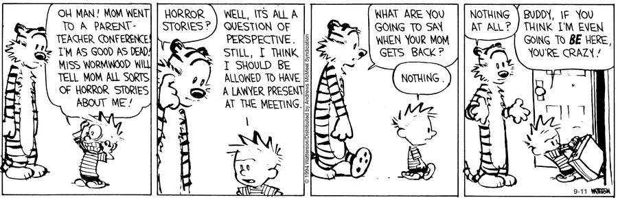 Calvin and Hobbes