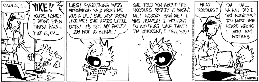 Calvin and Hobbes