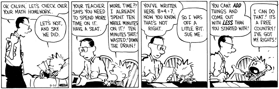 Calvin and Hobbes