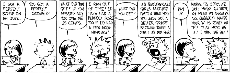 Calvin and Hobbes
