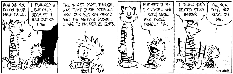 Calvin and Hobbes